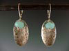 Sterling Silver and Amazonite Earrings